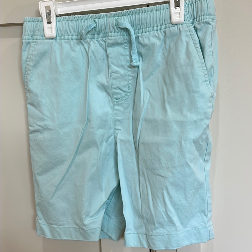 Light Turquoise Drawstring Shorts